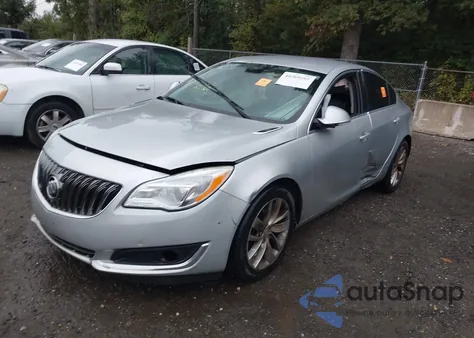 2015 Buick Regal Turbo из США, поврежденный, VIN 2G4GK5EX0F9124100